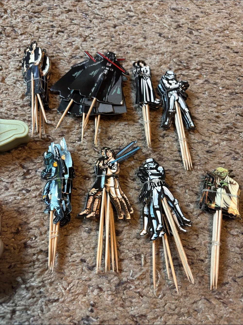 Star Wars Themed cookie cutters and cake toppers